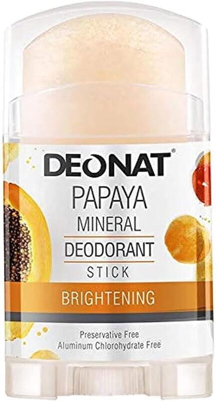 Deonat Papaya Mineral Deodorant Stick - 100 gm